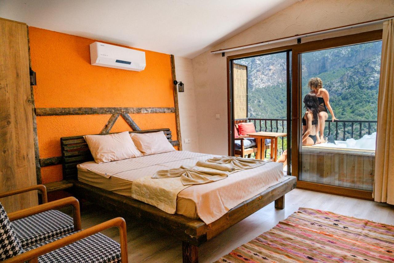 Manzara Bungalow Bed & Breakfast เฟทิเย ภายนอก รูปภาพ
