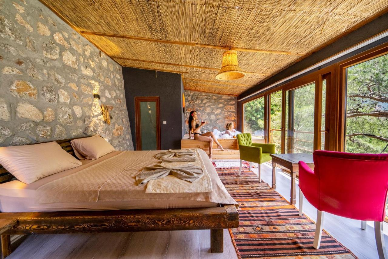 Manzara Bungalow Bed & Breakfast เฟทิเย ภายนอก รูปภาพ