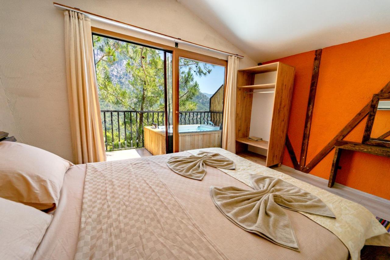 Manzara Bungalow Bed & Breakfast เฟทิเย ภายนอก รูปภาพ